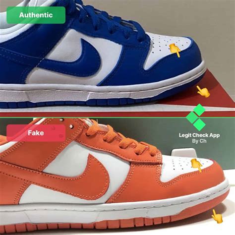 fake nike sb supreme low|fake nike dunks heel check.